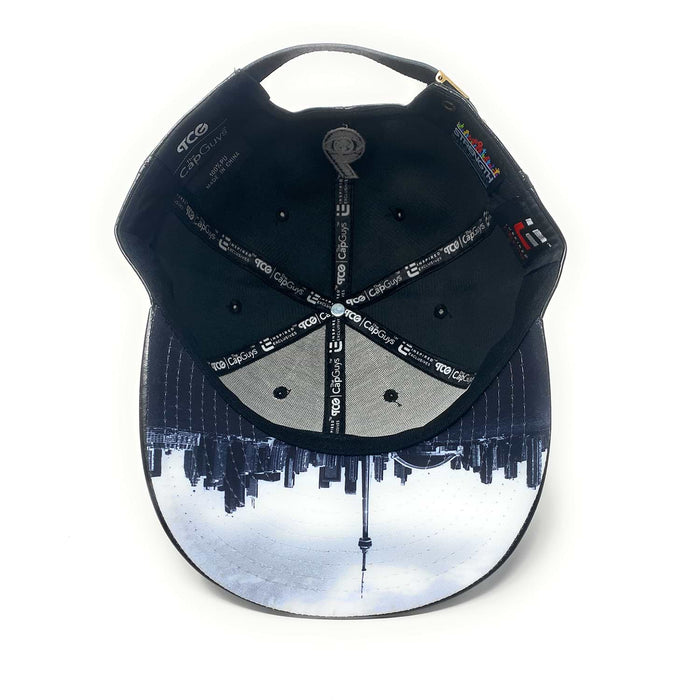 6 Visions - The Cap Guys TCG / Inspired Exclusives PU Black/White Strapback Cap