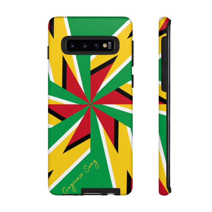 Guyanese Swag Guyana Artistic Flag Phone Tough Case