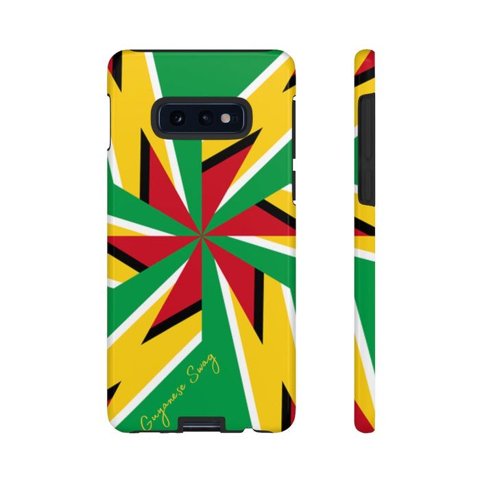 Guyanese Swag Guyana Artistic Flag Phone Tough Case