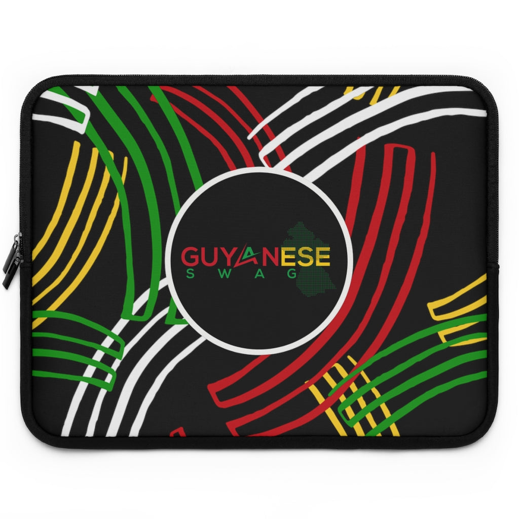 Guyanese Swag Ice Gold Green Floral Laptop Sleeve — Sabharwal GRP (Havoc  Market)