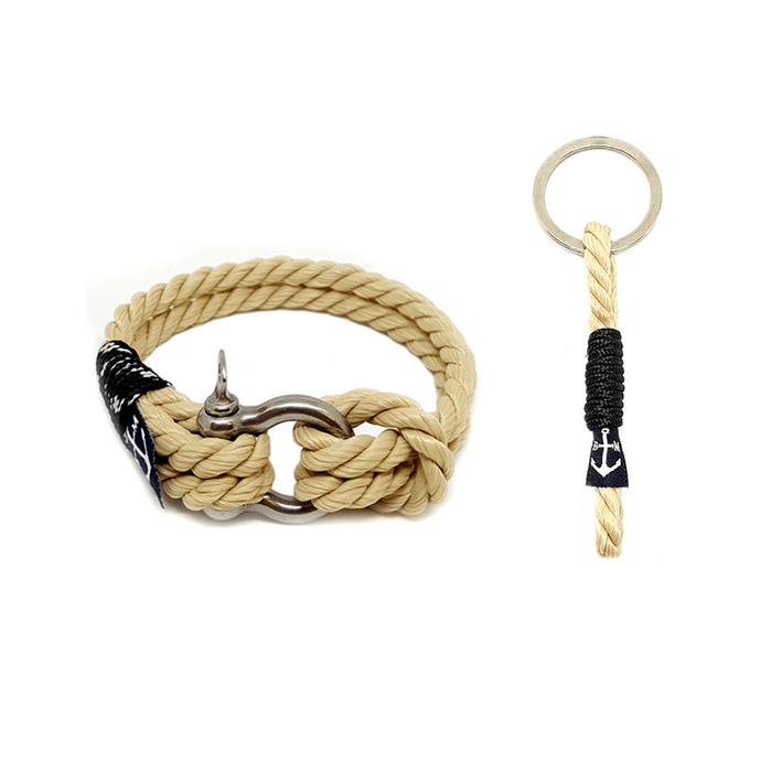 Marine Nautical Bracelet and Keychain