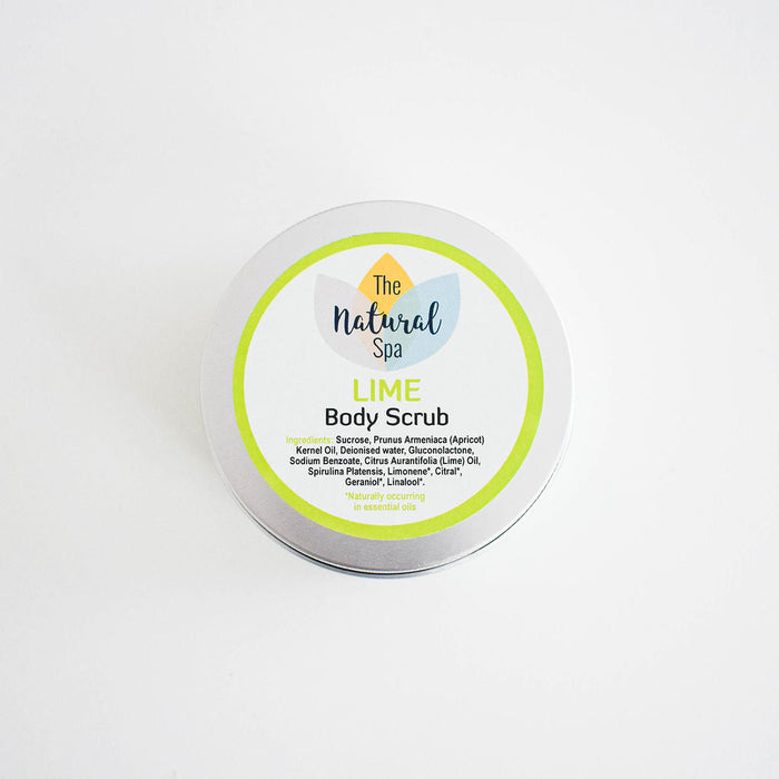 lime Body Scrub - 3 different size option