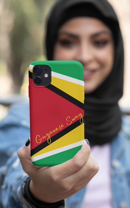 Guyanese Swag Guyana Flag Phone Tough Case