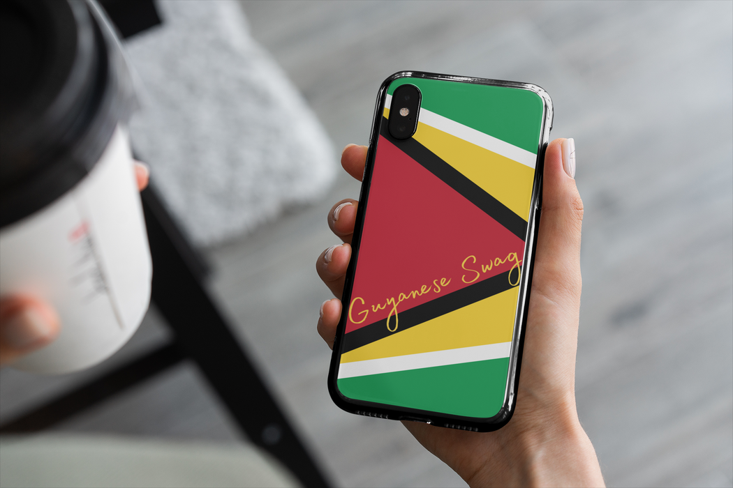 Guyanese Swag Guyana Flag Phone Tough Case