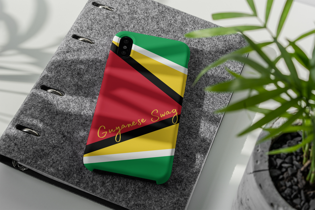 Guyanese Swag Guyana Flag Phone Tough Case