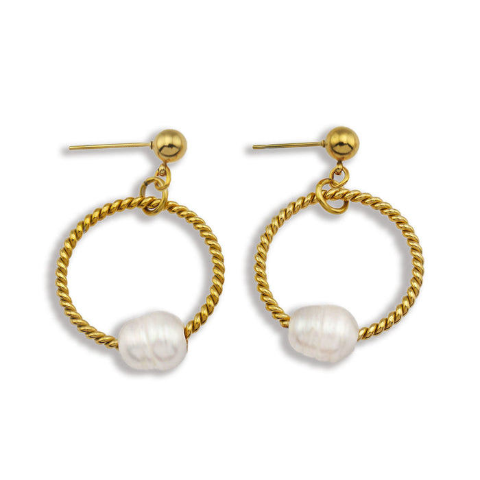 HAILEY Natural Freshwater Pearls Earrings