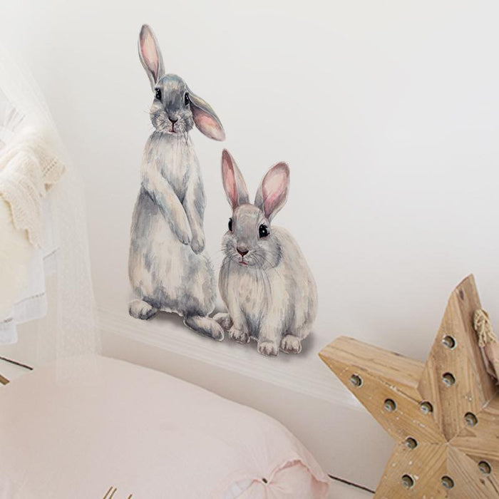 Funny & Curious Rabbit Couple