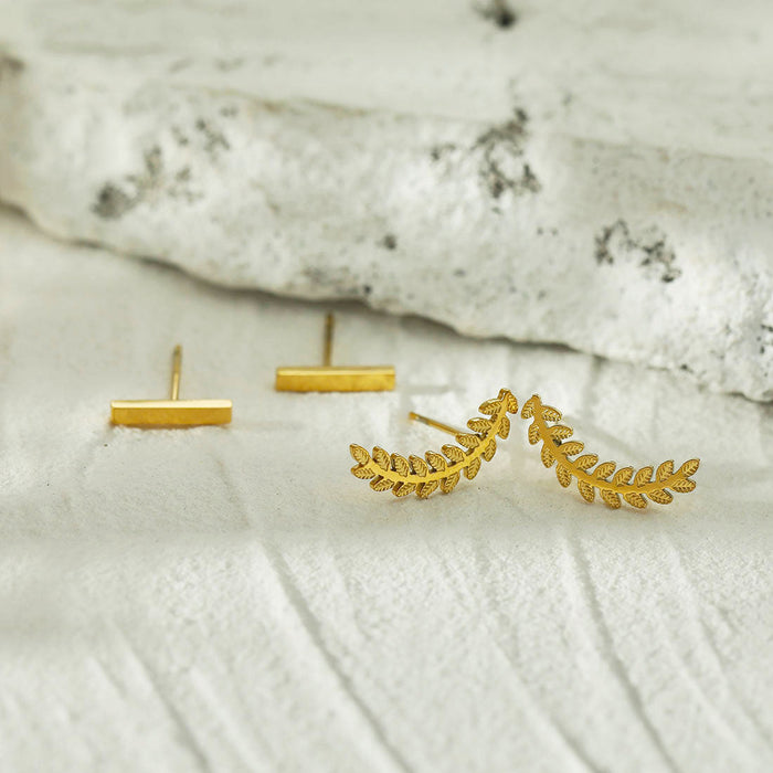 LAUREL 2-Pair Stud Earrings Set