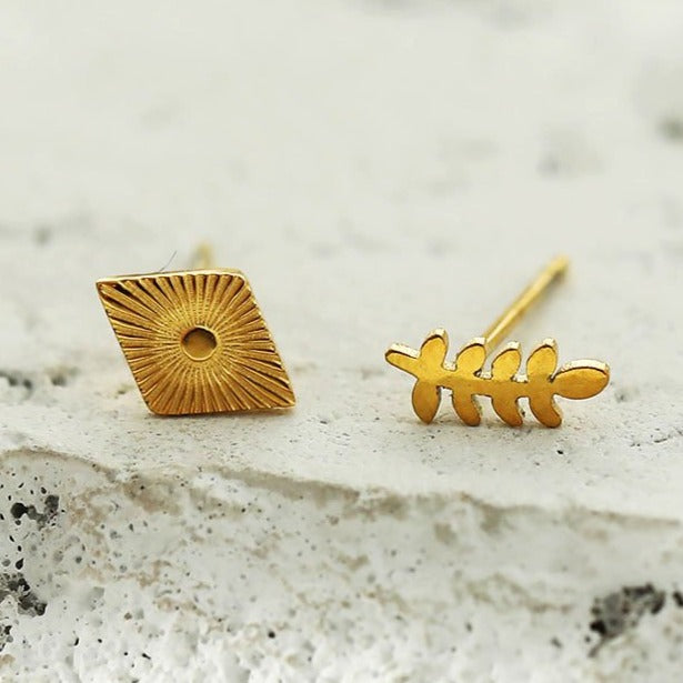 MATILDA 2-Pair Stud Earrings Set