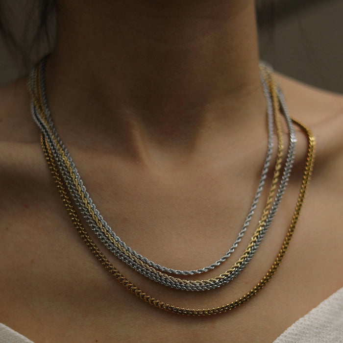 CAMI Cuban Link Gold Chain Necklace