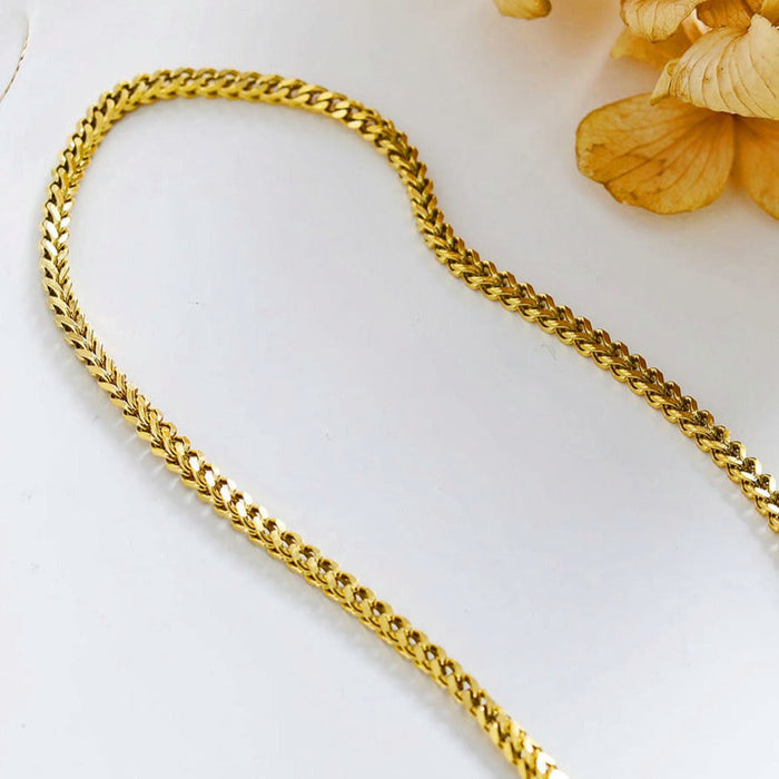 CAMI Cuban Link Gold Chain Necklace