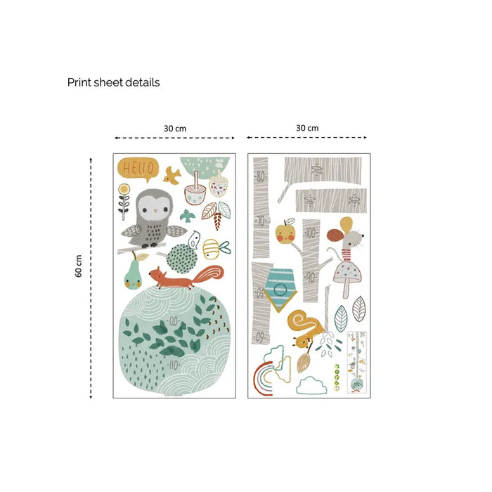 Fairy Tale Tree Height Chart