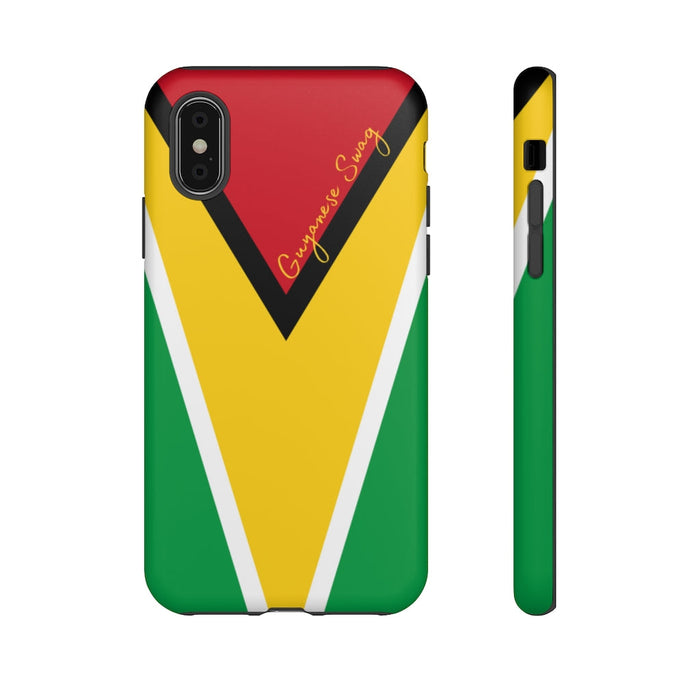 Guyanese Swag Guyana Flag Phone Tough Case