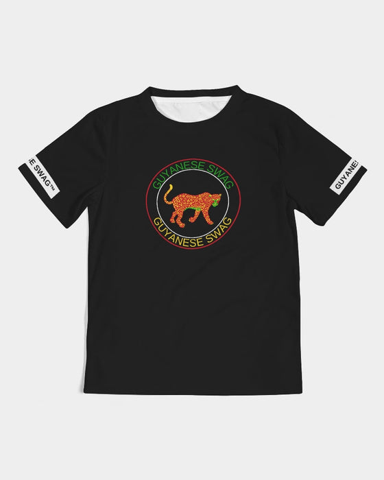 Guyanese Swag™ Jaguar Kids Short Sleeve Tee