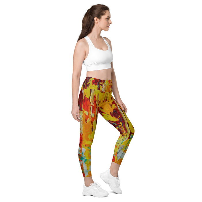 Gianneli Colours Leggings with Pockets