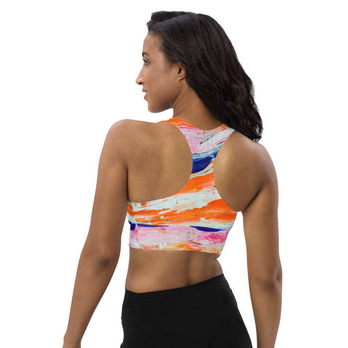 Gianneli Colours Longline Sports Bra