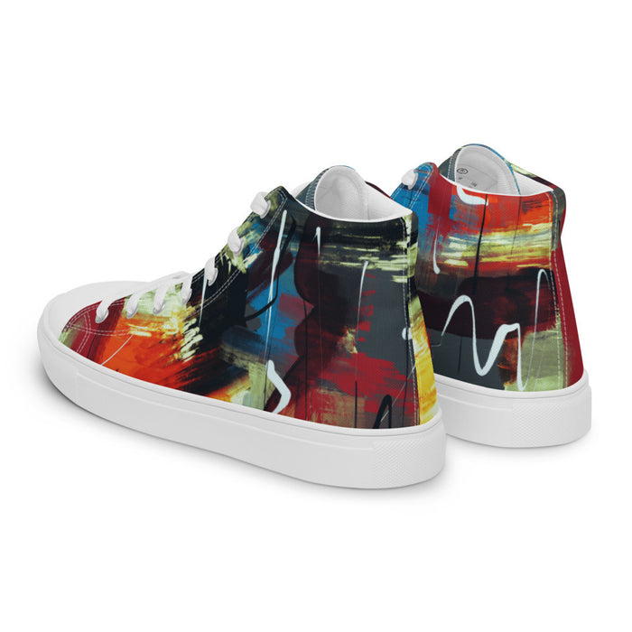 Gianneli Colours Handmade Women’s High Top Canvas Shoes