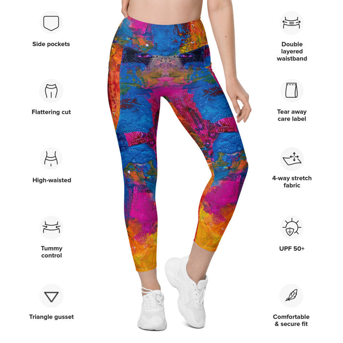 Gianneli Colours Leggings With Pockets