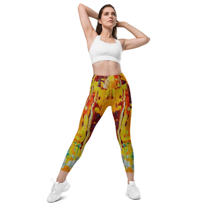 Gianneli Colours Leggings with Pockets