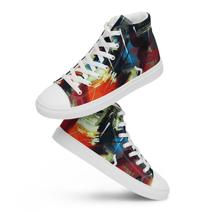 Gianneli Colours Handmade Women’s High Top Canvas Shoes