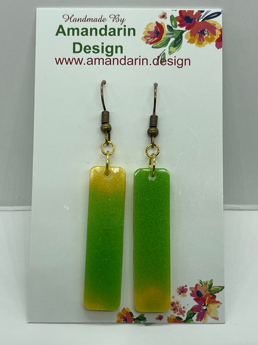 Handmade Resin Retro Earrings