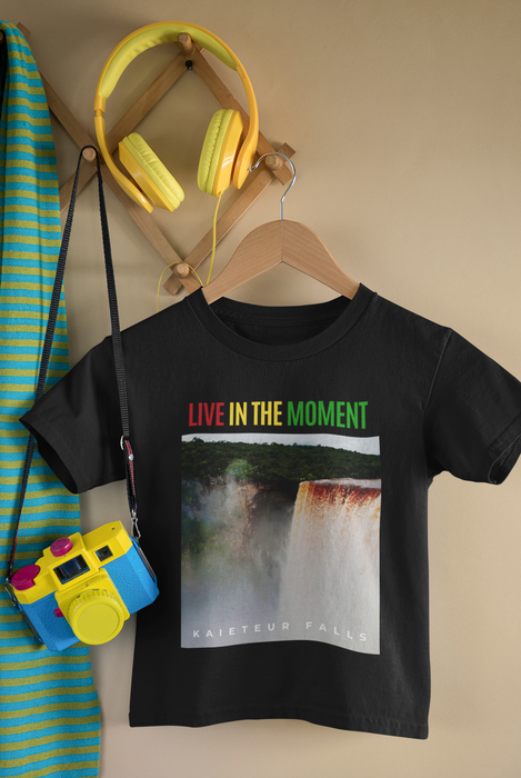 Guyana Kaieteur Falls Unisex Kids Short Sleeve Tee