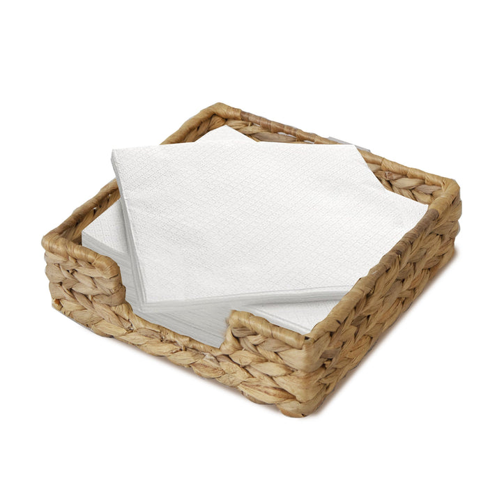 Square Guest Towel Napkin Holder | Paper Hand Towels Storage Tray Napkin Caddy for Home Decoration