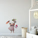 Sweet rabbit wall decal